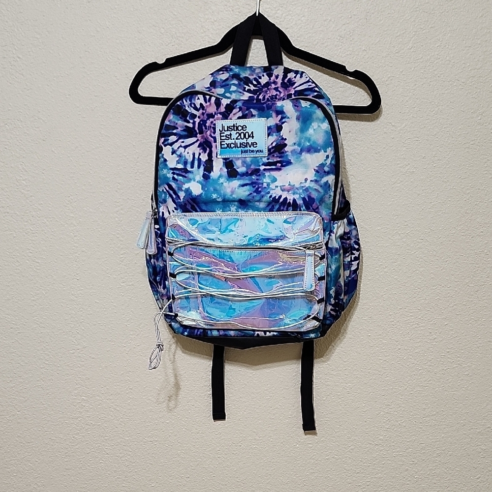 Justice Blue and Purple Kids Backpack
